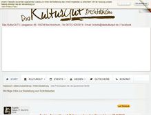 Tablet Screenshot of daskulturgut.de